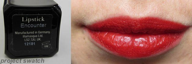 Illamasqua Encounter lip swatch