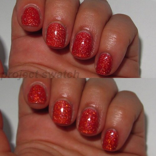 LA Girl Electric Coral Swatch LA Girl Electric Coral Swatch