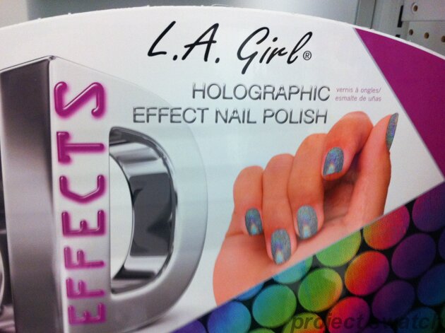LA Girl Holo Polish Display - 3D Effects