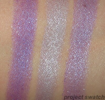 Essence 3D Eyeshadow Irresistable Purr-ple Swatches