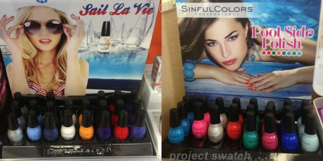 Sinful Colors New Displays
