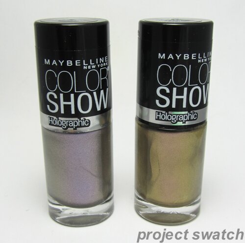 Maybelline Holographic Color Show Polishes