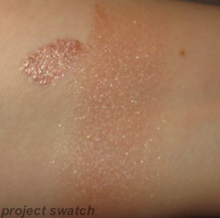 Covergirl Bombshell Shineshadow Copper Fling Swatch