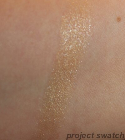 ELF toast lustrous eyeshadow swatch