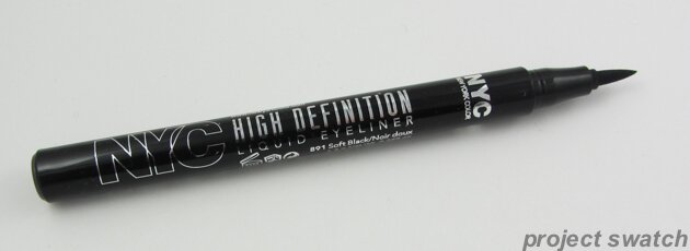 nyc high definition liquid felt tip eyeliner