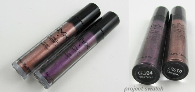 NYX Cream Shadow - Chocolate - Deep Purple