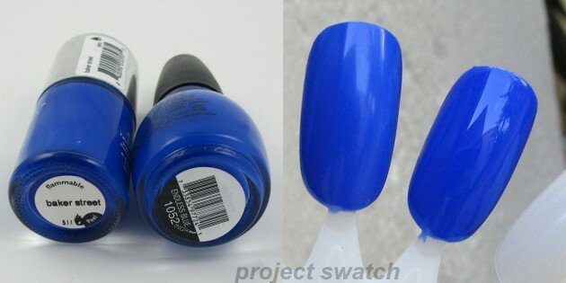Dupes - Swatches - Baker St - Endless Blue