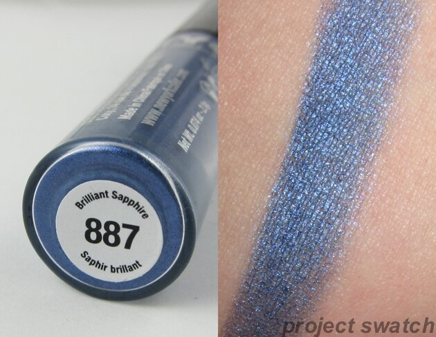 NYC Brilliant Sapphire Sparkle Eye Dust Swatch