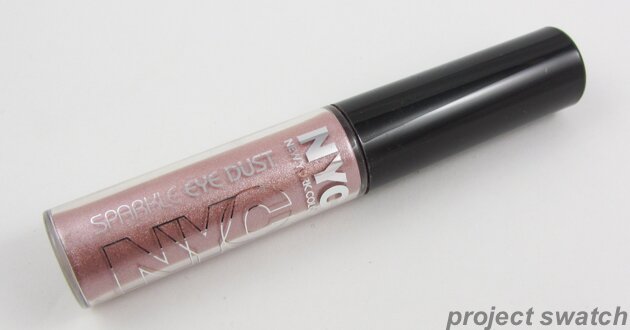 NYC Precious Pink Sparkle Eye Dust