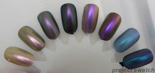 Revlon Chroma Chameleon Swatches 
