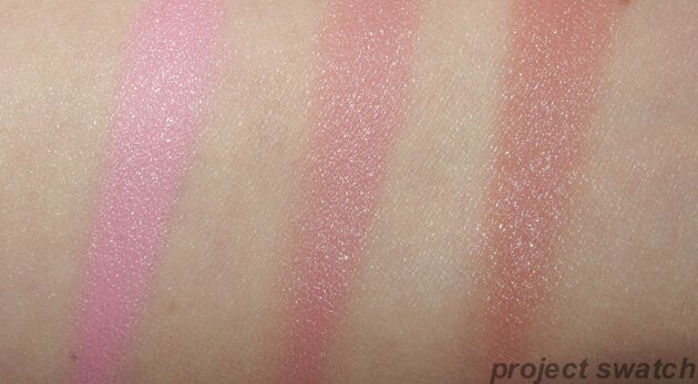 stila convertible color cherry blossom lillium peony swatches