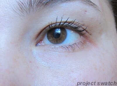 ELF 3 in 1 Mascara swatch applied