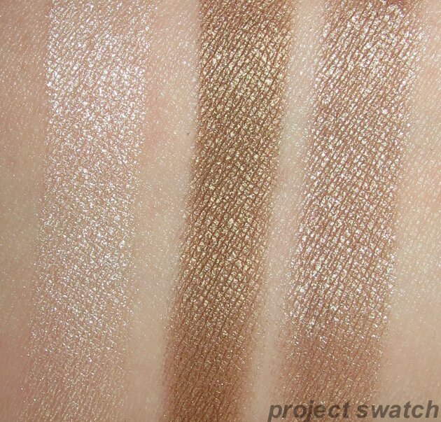 Essence 3D Eyeshadow Caramel Cream Swatches