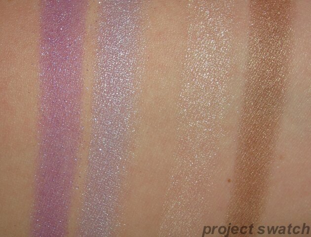 Essence 3D Eyeshadow Swatches