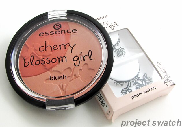 Essence Cherry Blossom Girl Blush, Lashes