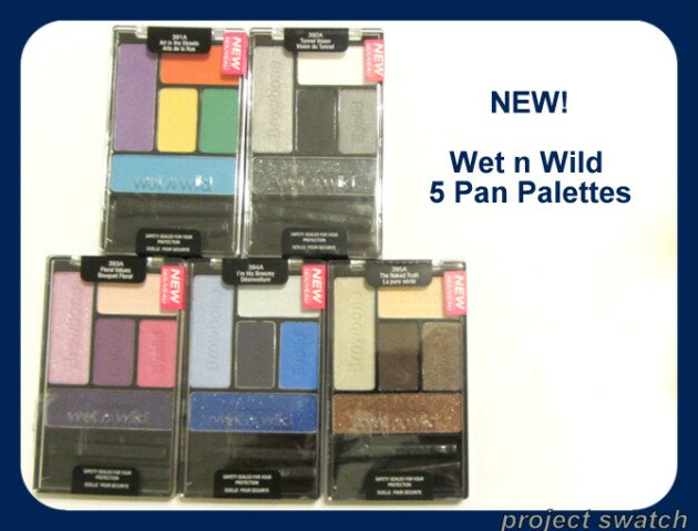 Wet n Wild 5-Pan Palettes