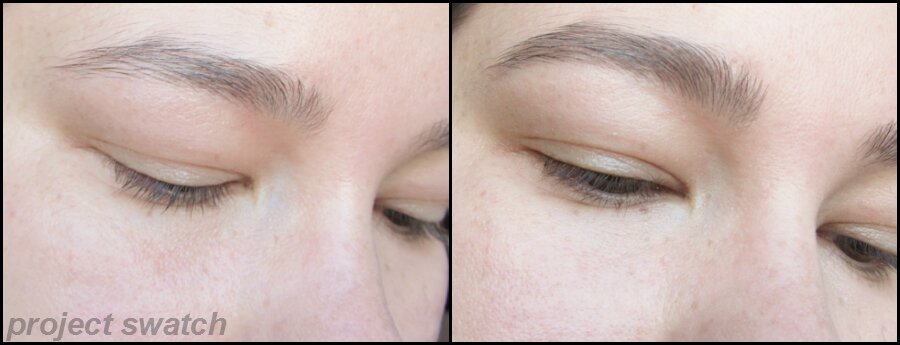 Maybelline Master Shape brow pencil: before & after