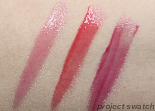Almay Liquid Lip Balm swatches
