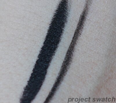 Rimmel Scandaleyes gel eyeliner swatch